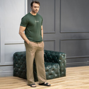 ست تیشرت لانگ وشلوارنیم بگ مردانه_کد:2199