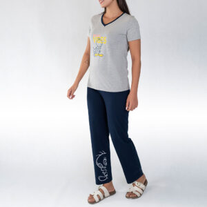 ست تیشرت و شلوار زنانه _کد:6333