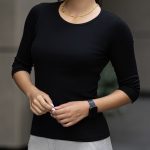 تیشرت آستین سه ربع زنانه_کد:130 - Image 3