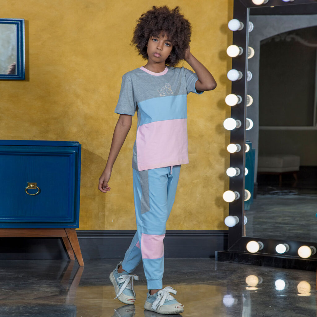 ست تیشرت آستین کوتاه و شلوار_کد :1018