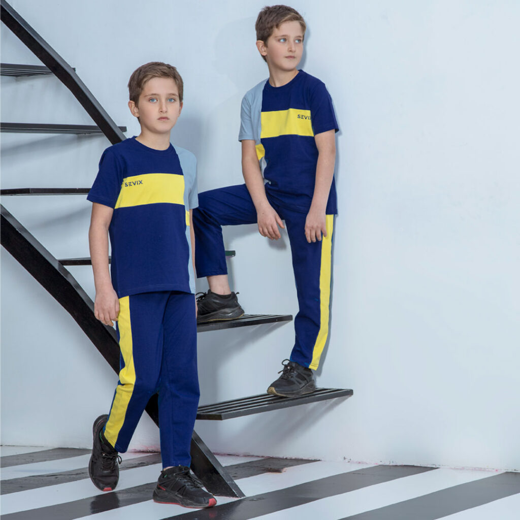 ست  تیشرت آستین کوتاه و شلوار_کد :1000