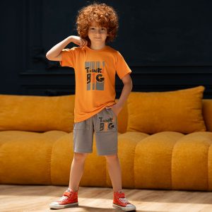 ست تیشرت آستین کوتاه و شورتک_کد:1067