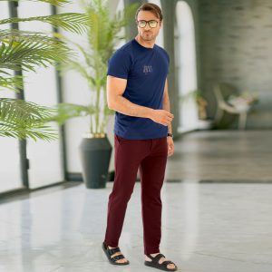 ست تیشرت آستین کوتاه و شلوار مردانه_کد:2208