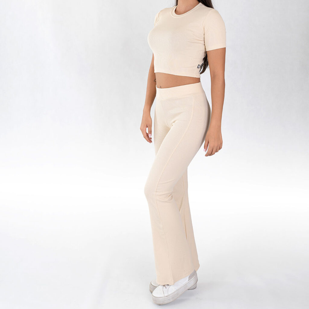 ست تیشرت و شلواربوت کات_کد:6344