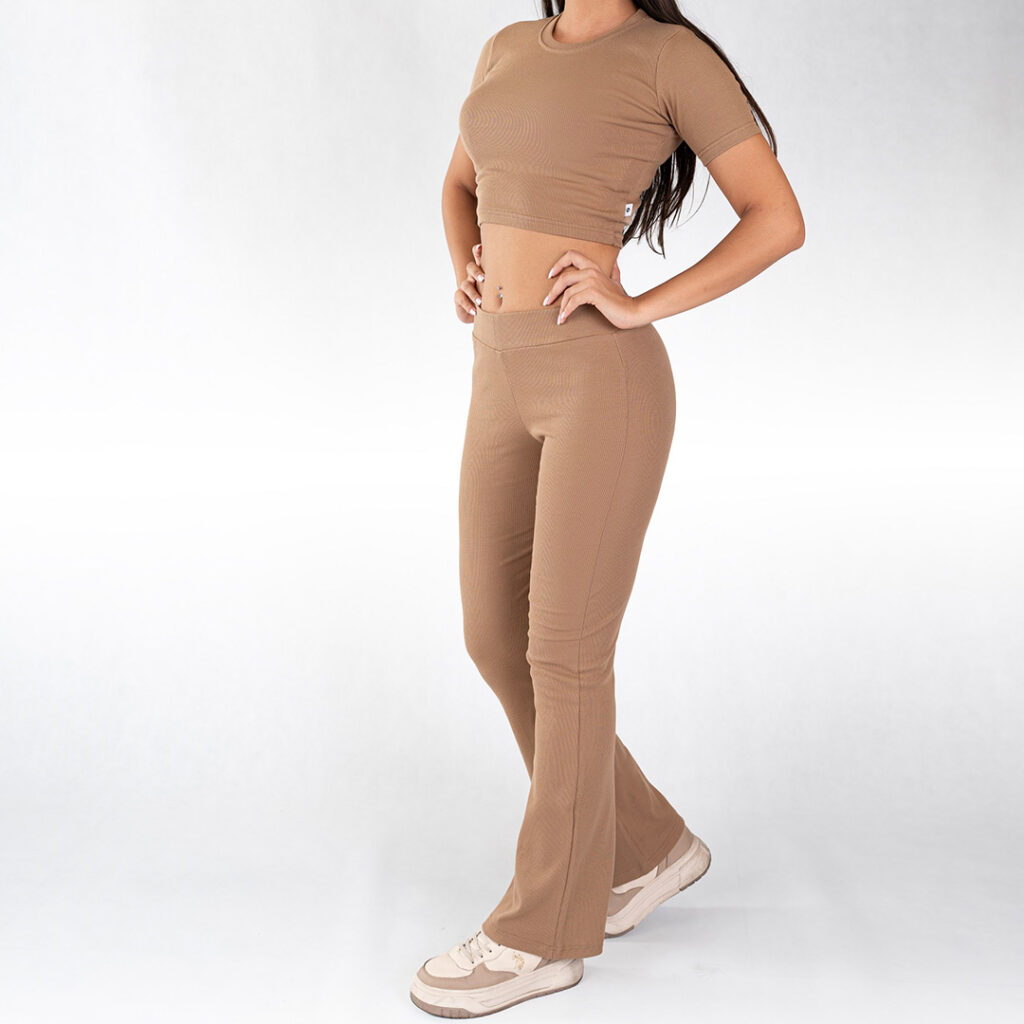 ست تیشرت و شلواربوت کات_کد:6342