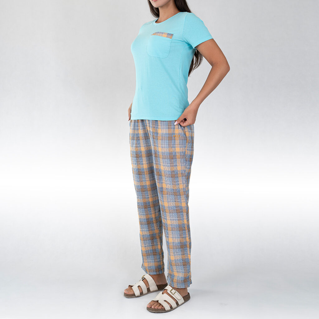 ست تیشرت و شلوار زنانه _کد:6345