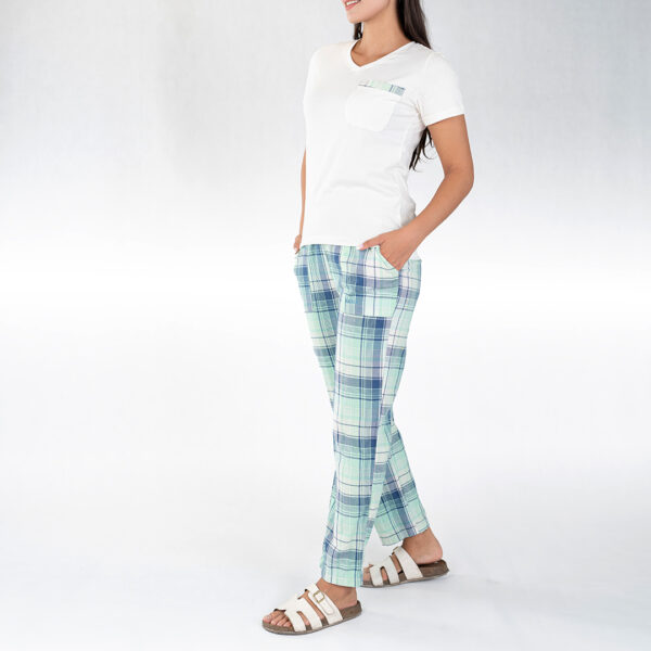 ست تیشرت و شلوار زنانه _کد:6336