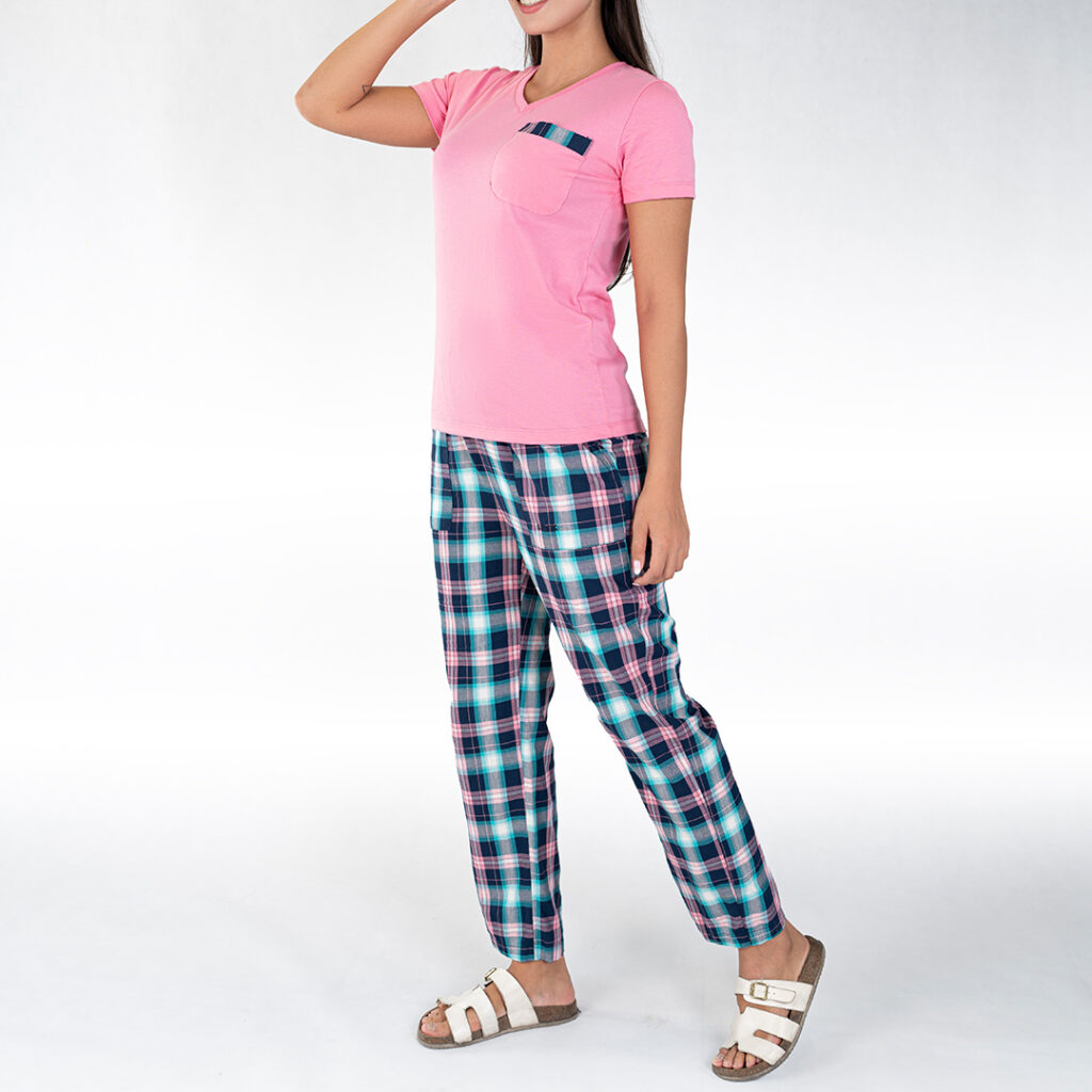 ست تیشرت و شلوار زنانه _کد:6338