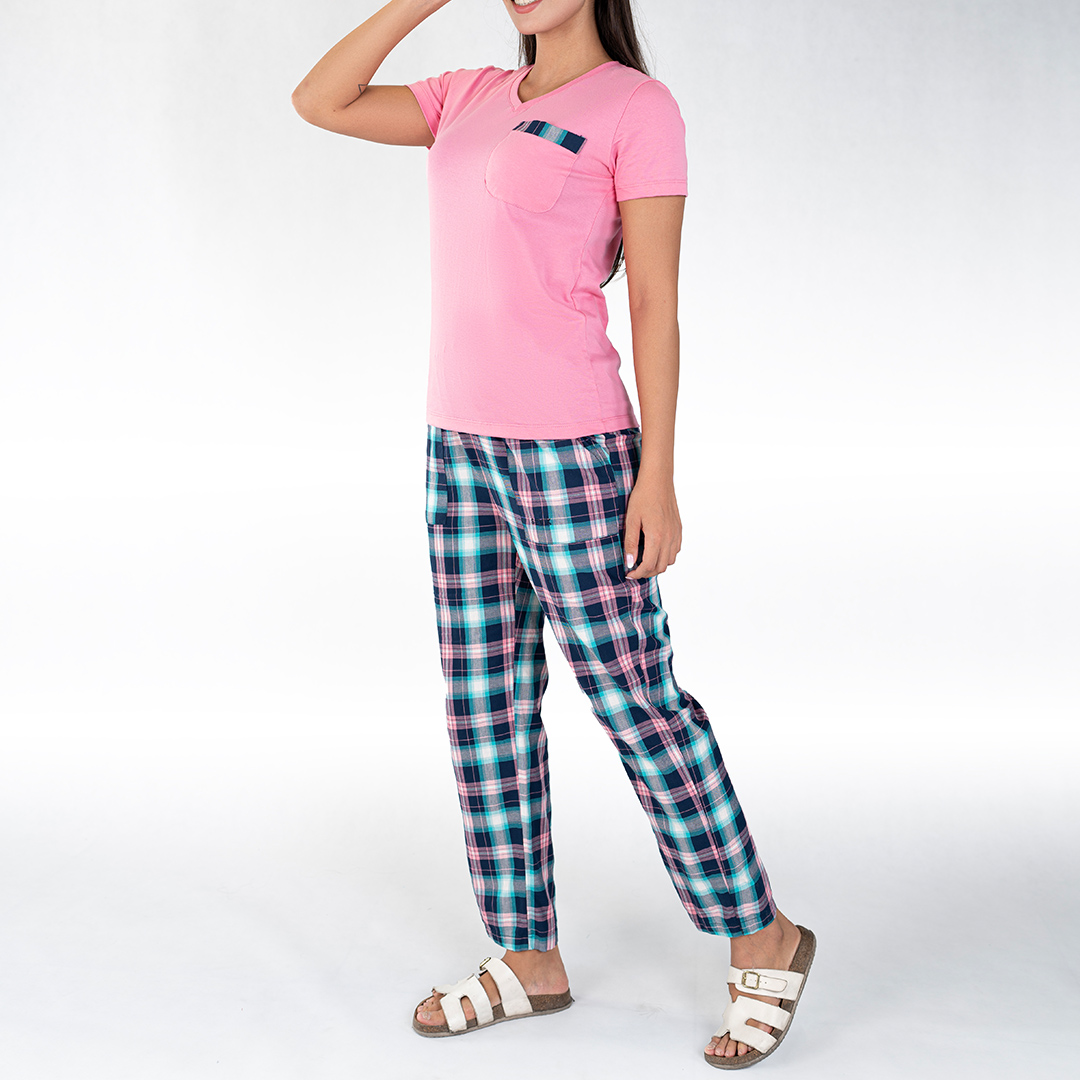 ست تیشرت و شلوار زنانه _کد:6338