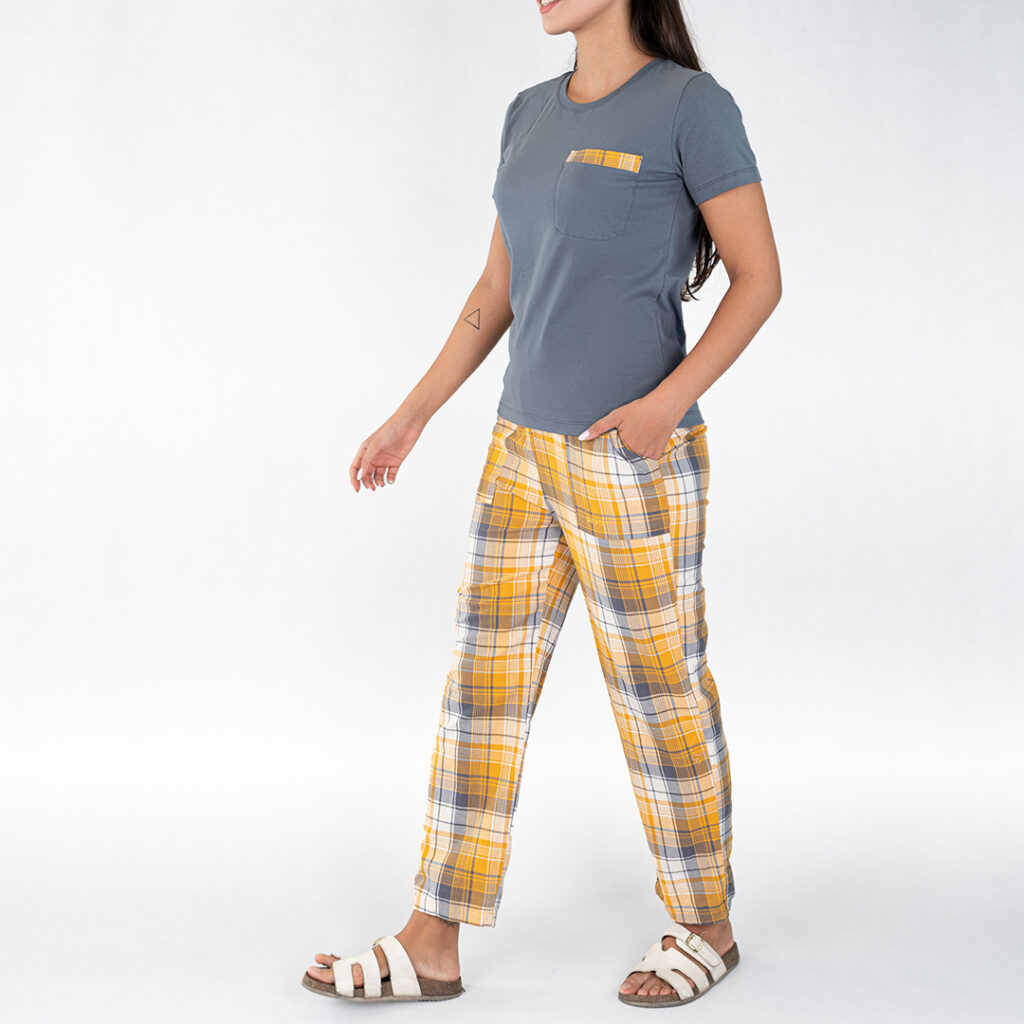 ست تیشرت و شلوار زنانه _کد:6339