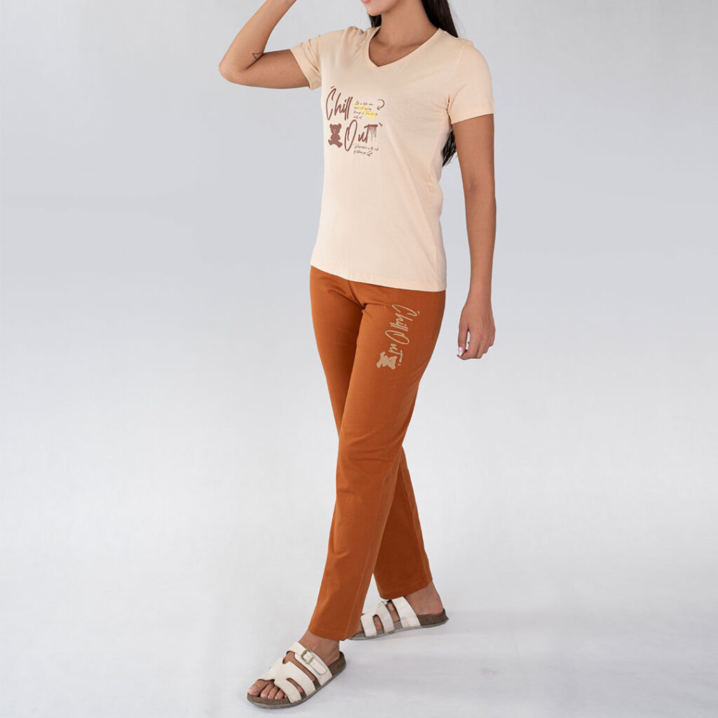 ست تیشرت و شلوار زنانه _کد:6326