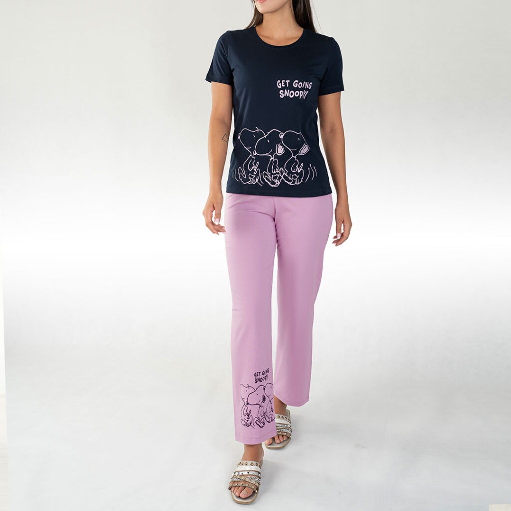 ست تیشرت و شلوار زنانه _کد:6332