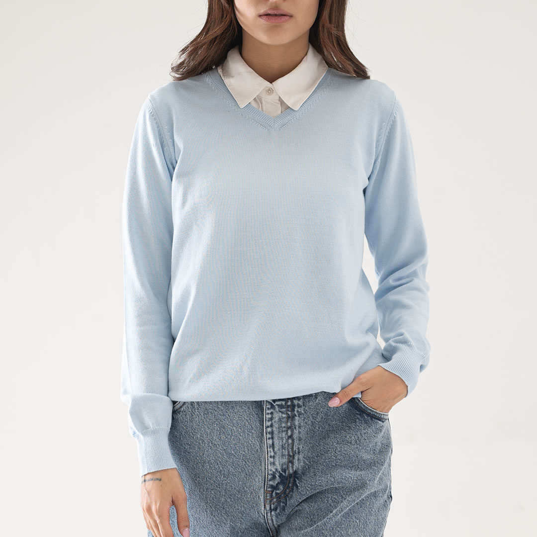 پلیور یقه هفت زنانه