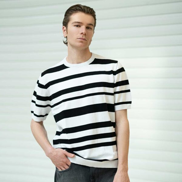 تیشرت بافت رینگر مردانه_کد:501