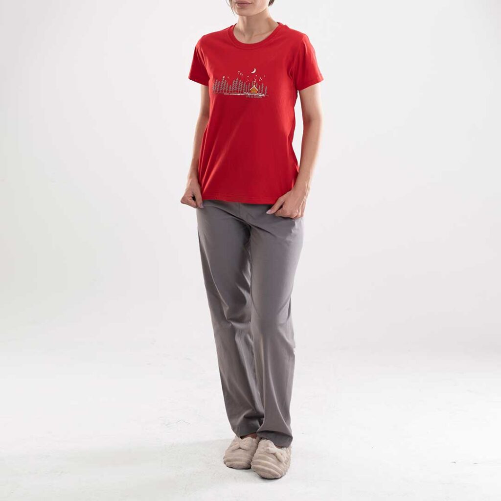 ست تیشرت و شلوار زنانه _کد:6348