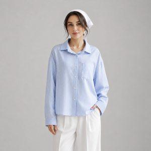 شومیز راه راه سویکس کد:0315162